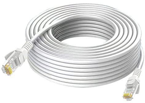 VILLCASE Cabezal De Cristal De Cable De Cable Lan Ethernet Para Enrutadores De Conexión Resistente Para Redes Domésticas y Oficinas