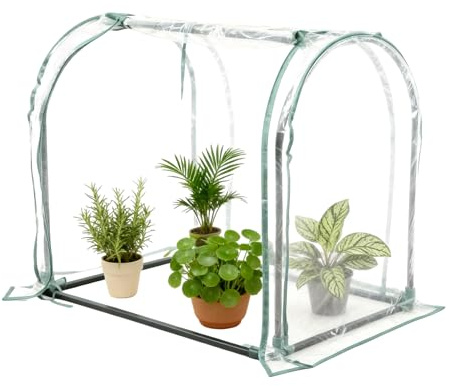 Gewächshaus Ersatzfolie - Transparente Pflanzenschutz Folie - Abdeckfolie für Pflanzen im Außenbereich,Für Gewächshaus Garten Terrasse Balkon Freisitz Hochbeet Außenbereich
