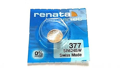 Renata SR626SW Model 377 Silver Oxide 1.55V Watch Battery