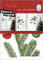 Weihnachten - Tannenzweige Und Christbaum-Kugeln Aufkleber Poster-Sticker Für Fenster (36 x 24cm)