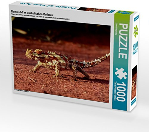 CALVENDO Puzzle Dornteufel im australischen Outback | 1000 Teile Lege-Größe 64 x 48 cm Foto-Puzzle für glückliche Stunden