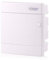 Intratec quadro elettrico incasso, IP40 – Centralino da interno con porta bianca, per installazione in ambienti asciutti, 1 fila, 8 moduli, 232 x 211 x 99 mm