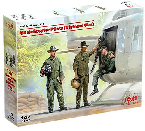 ICM 32114 - 1:32 US Helicopter Pilots (Vietnam War) - Neu