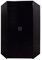 Reflect 2 Door Corner Wardrobe | Black Gloss & Black Oak | Bedroom Storage with 2 Hanging Rails & 8 Shelves | H: 180cm x W: 103cm x D: 103cm | Modern Space Saving Design