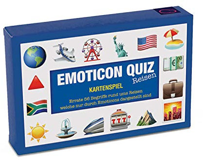 Bubble Gum Kennst du das Emoticon Spiel - Reisen | Travel | Kartenspiel