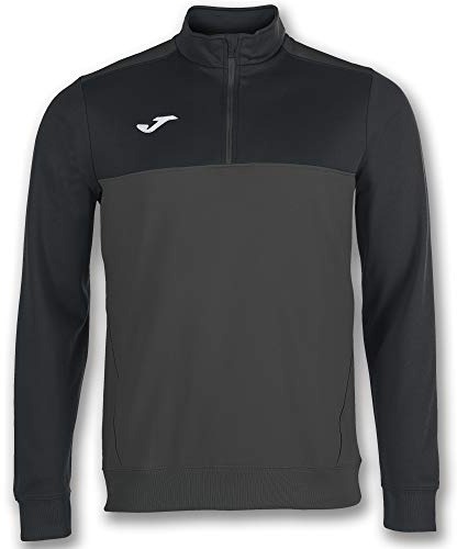 Joma Men's Winner Sweatshirt, Antrac. -Black, XL