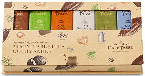 Coffret Découverte 24 mini tablettes de chocolat assorties