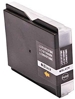 Alternativ Tintenpatrone für Brother LC-970BK LC-1000BK Schwarz für Brother DCP130C DCP330C DCP330CN DCP330 Series DCP350C DCP350CJ DCP350 DCP353C DCP357C DCP520 DCP525C DCP525CJ DCP530CJ von ABC