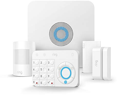 Ring Alarm 5 Piece Kit – Home Security System with optional Assisted Monitoring – No long-term commitments – Works with Alexa