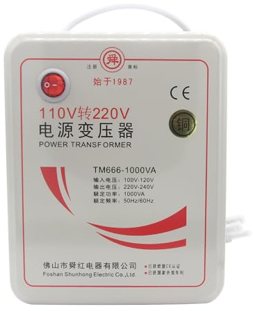 Beduan Transformador de potencia de voltaje de 110 V a 220 V para electrónica china de 220 V