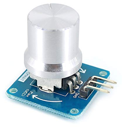 Aihasd Einstellbar Potentiometer Knauf Schalter Rotary Winkel Sensor Modul für Arduino