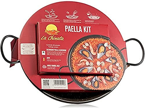 Paella-Gourmet-Set mit Paella-Pfanne.