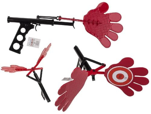 ootb Fliegenklatsche als Pistole Mückenfänger Fliegen Insektenschutz Pistolenklatsche