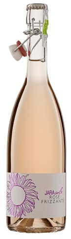 La Jara Bio Rosé Frizzante Jarasole Roséwein Perlwein Schaumwein 1er Pack (1 0,75 l)