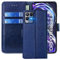 FMPCUON Funda para OPPO Realme 8i,Funda Libro OPPO Realme 8i Funda con Tapa,Cuero Carcasa Magnético Funda Cartera Móvil para OPPO Realme 8i, Azul