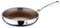 MasterPRO Giro 3 | Padella Antiaderente da 24 cm | Con Triplo Strato in Acciaio Inossidabile e Alluminio | Manico Ergonomico | Padella Acciaio Inox | Per Tutti i Tipi di Piani Cottura