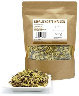 FRISAFRAN | Thé Bio à la Racine de Réglisse | Infusion Réglisse Menthe | 500g