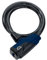 Squire Locks Kilda 10/600 Integrated Bicycle Cable Lock – Tough Lightweight Cable Bike Lock – 600 mm Locking Length – 10 mm Diameter Steel Cable – Includes 3 Keys