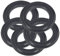 Sink Waste Basin O-Rings Rubber Gasket, Click Plug Clear Rubber Rubber Seal Washer Gasket For Franke Basket Strainer Plug For 78 79 80 82 83mm,25Pcs