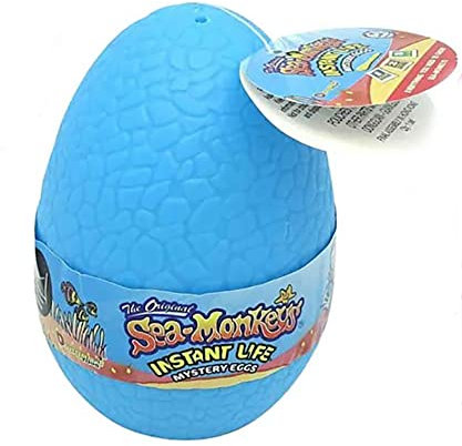 Sea Monkeys Kit Mystery Egg Refill | Contains Water Purifier, Food, And Feeding Spoon | Amazing Science Experiments For Kids Grow Your Own Pets (Assorted)