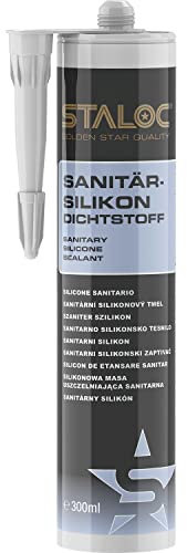 STALOC Sanitärsilikon 300ml transparent