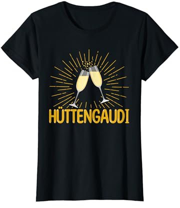 Skihaserl Hüttengaudi Apres Ski T-Shirt