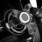 HEYCE Soporte para móvil de Coche para ventilación Redonda Protección contra arañazos Soporte para móvil de Coche para Smart 451 453 FIAT 500 Ibiza