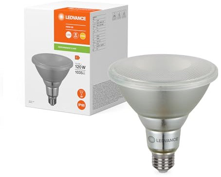 LEDVANCE Performance LED-Spot E27 PAR38 13.5W 1035lm 30D - 827 Extra Warmweiß | Ersatz Für 120W