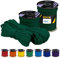 EDCX 4 mm Polyester Paracord 550 25+ Farben (15, 30 und 50 m) – Typ III, 100% Nylonseil, 7 Litzen Seil, 4mm Nylonseil in vielen Farben | Solid Colors (Emerald, 15 m)