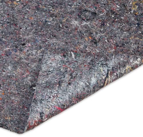 Feltro Multiuso per Pavimento Protettivo Assorbente con Retro Antiscivolo Telo Imbianchino Rotolo 1x10 metri