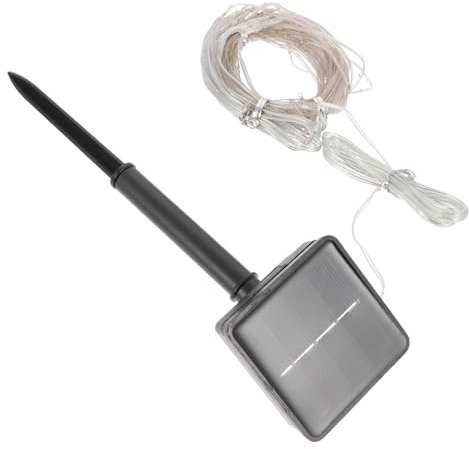 Gadpiparty Solarbetriebenes Wasserdichtes Lichterkette Für Garten Und Ampelschirme -lampen Warmweiß Für Innen Und Außendekoration Installieren Und Energieeffizient