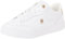Tommy Hilfiger Sneaker Court Mujer Essential Chic de Piel, Blanco (White), 39