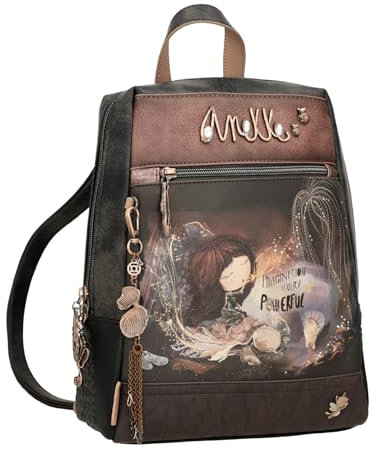 Anekke Dreamverse Rucksack mit großem Fassungsvermögen, 26/32/10 cm, Zubehör und Accessoires für Damen