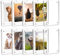 MaehSab 10 Pack Acrylic Refrigerator Magnet Picture Frames, High Transparency Clear Mini Fridge Frames for Instant Photos, 2.3 x 3.5 Inch Magnetic Frame for Refrigerator Display