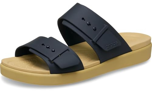 Crocs Unisex Brooklyn Buckle LowWedge Sandal