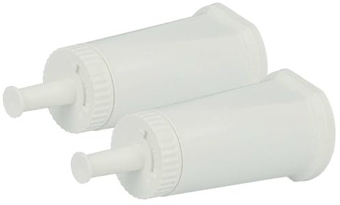 vhbw 2X Water Filter Compatible with Sage Barista Pro SES878 Espresso Machine - White