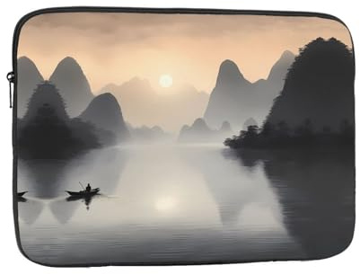Sansui, Japanese Company Laptop Sleeve, 15 inch Laptop Bag, Suitable for Business Casual or School Laptop Carrying Bag