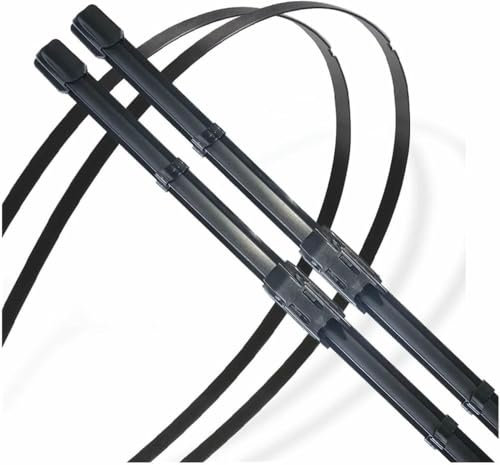 QILING Limpiaparabrisas de Coche para Dacia Sandero Stepway 2021 2022 Escobillas de limpiaparabrisas Delanteras Ventana Parabrisas Cepillo (limpiaparabrisas Trasero)