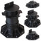 Montafox 10 x Plot réglable en hauteur pour terrasse support pied lambourde bois WPC, Taille:18-30 mm