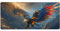 Mauspad Tier Adler Gaming Mousepad XXL 900x400x3mm, Große Schreibtisch Matte, Nicht rutschender Unterlage, Verbessert Präzision und Geschwindigkei, Vernähten Kanten, Familie PC MacBook Laptop Z-230