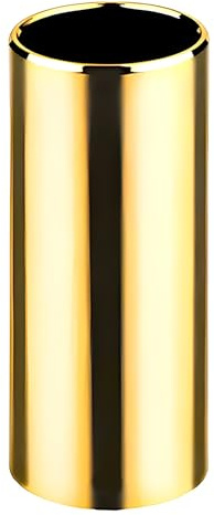 Xinpinzhou Medium Brass Guitar Slide Ring | Finger Guitar Slides Tube fits Most Fingers. for Electric & Acoustic Guitar, Blues, Rock, Country. Smooth, Comfortable