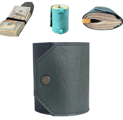 The Cash Wrap Wallet Bandes pratiques pour porte-monnaie,Porte-monnaie d'accès pour argent liquide,Pince à billets à accès rapide,Porte-monnaie résistant à l'usure pour le stockage de devises (C)