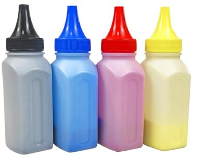 LGvzOCset Tonerkartusche, Pulverchip, kompatibel mit CLP500 CLP 510 CLP 515 CLP 550 Druckerkartusche Toner(Toner and chip)