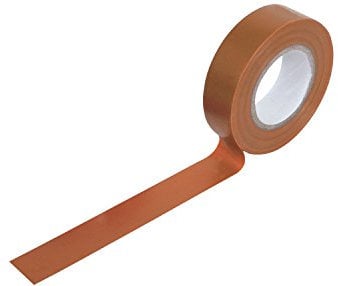 Mercury PVC20B - Cinta Aislante de PVC (20 m), Color marrón