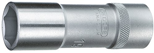 GEDORE Steckschlüsseleinsatz 1/2 Zoll lang 6-kant 15 mm, 1 Stück, 19 L 15