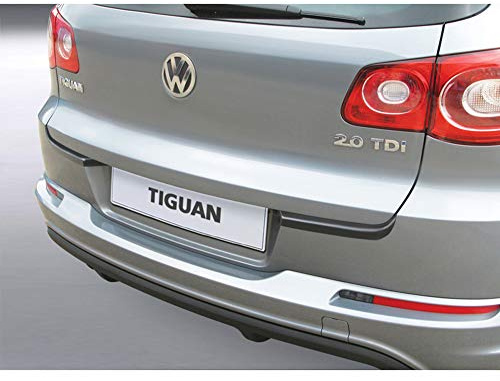 RGM ABS Heckstoßstangenschutz passgenau | kompatibel mit Volkswagen Tiguan 2007-2016 Schwarz