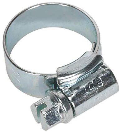 Sealey HCJ00 HI-Grip Hose Clip Zinc Plated Ø13-20mm Pack of 30