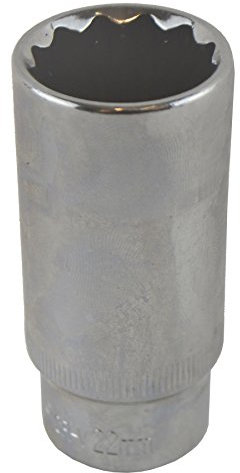 22mm 3/8 Drive Double Deep Metric Socket Double Hex / 12 Sided