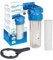 Filtergehäuse Supreme 10 Zoll inkl. Sedimentfilter 5 Mikron Anschluss 1/2 IG, Wasserfilter, Untertischfilter, Hauswasserfilter, Filter