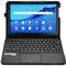 MQ pour Huawei MediaPad M5 lite - Etui avec clavier français AZERTY pour Huawei MediaPad M5 lite WiFi, Huawei MediaPad M5 lite LTE 10.1 | Housse avec clavier Bluetooth, touchpad (pavé tactile) intégré